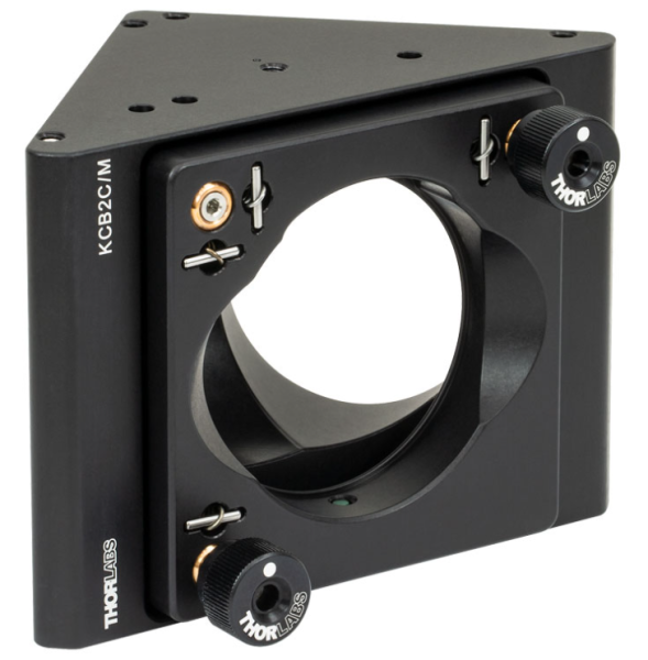 KCB2C/M - Угловой кинематический держатель зеркал для Cage систем 60 мм