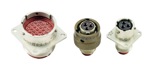 Цилиндрические соединители серии ZH233 (Аналог СНЦ233)