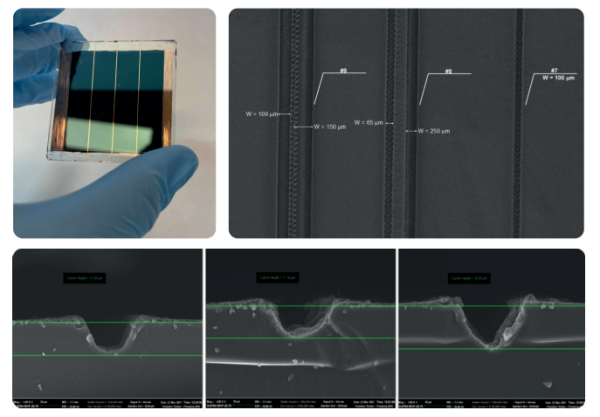 Технологический лазерный стенд для скрайбирования полупроводниковых пластин