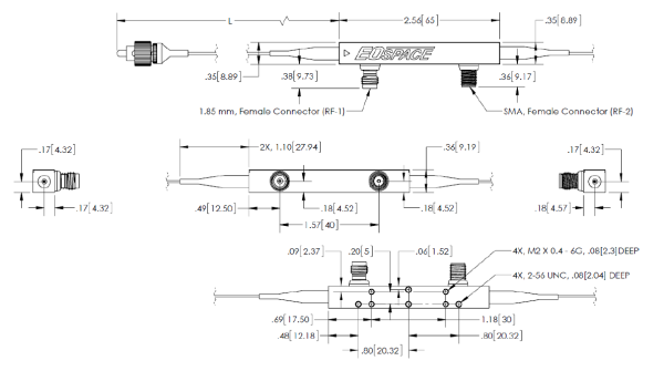 AX-0MVS-40 – амплитудный ЭОМ, 40 ГГц AX-0MVS-40 – амплитудный ЭОМ, 40 ГГц