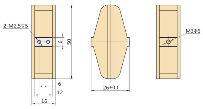 Усиленный пьезоактуатор 100A7