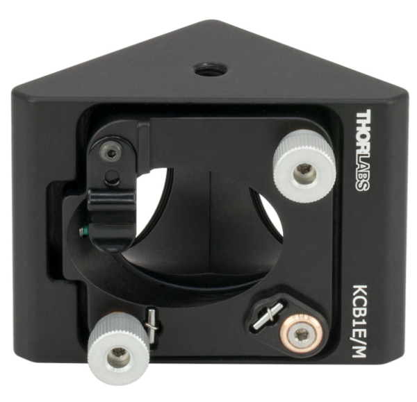 KCB1E/M - Угловой кинематический держатель эллиптических зеркал для Cage систем 30 мм