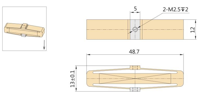 Усиленный пьезоактуатор 400A5