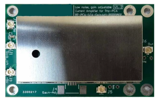 Усилитель тока фотокондуктивной антенны