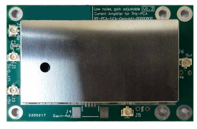 Усилитель тока фотокондуктивной антенны