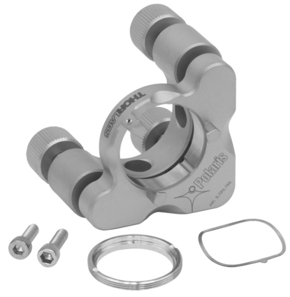 Держатель оптики Polaris  Ø1", 3 регулировочных винта